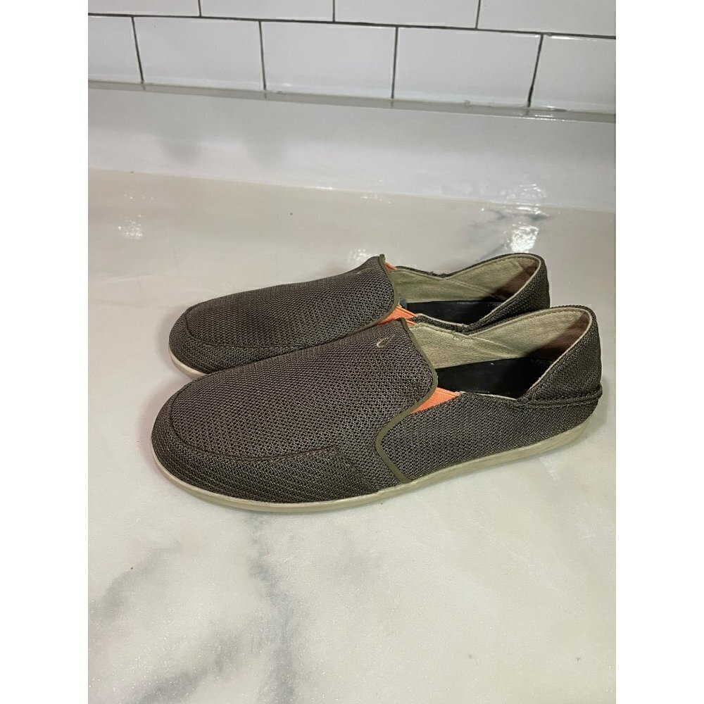 OLUKAI WAIALUA CASUAL MESH SHOES WOMENS sz 10 or Men’s 8.5 SLIP ON LOW TOP SHOES